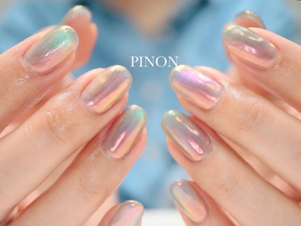 #マグネットネイル,#オーロラネイルのネイルデザイン