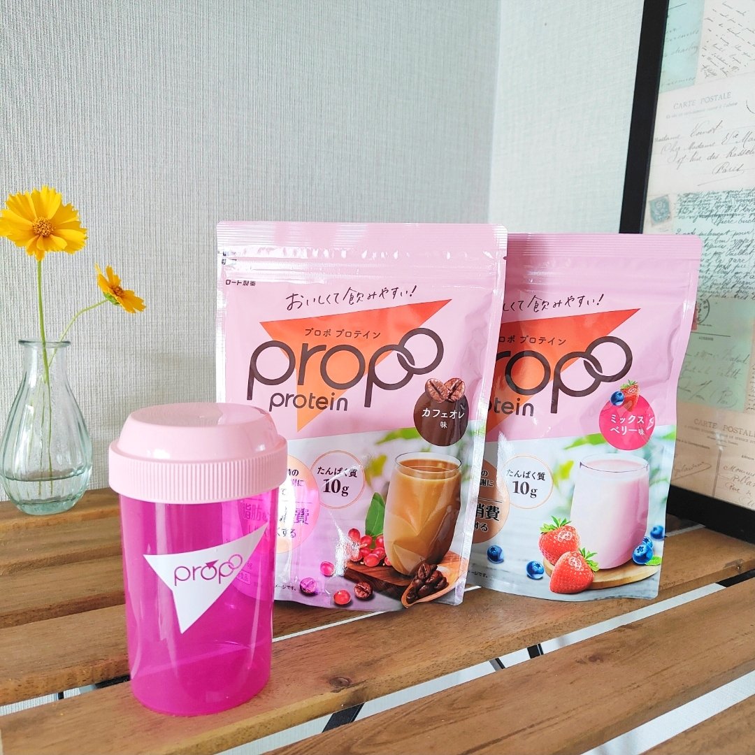 プロポ プロテイン(カフェオレ味)/ロート製薬/その他プロテインを使ったクチコミ（1枚目）