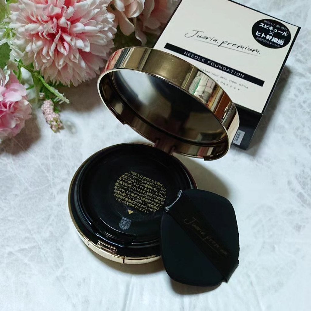 プレミアムニードルファンデーション/ジュエリアプレミアム/クッションファンデーションを使ったクチコミ(4枚目)
