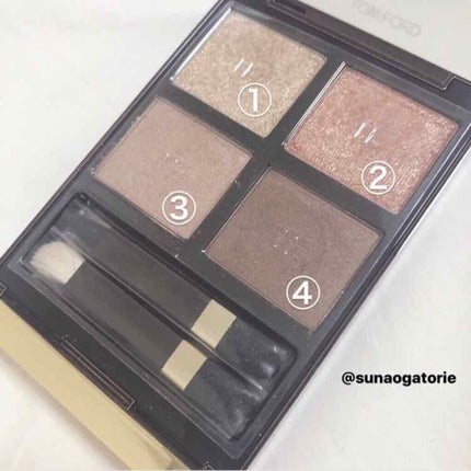 アイ カラー クォード/TOM FORD BEAUTY/アイシャドウパレットを使ったクチコミ(2枚目)
