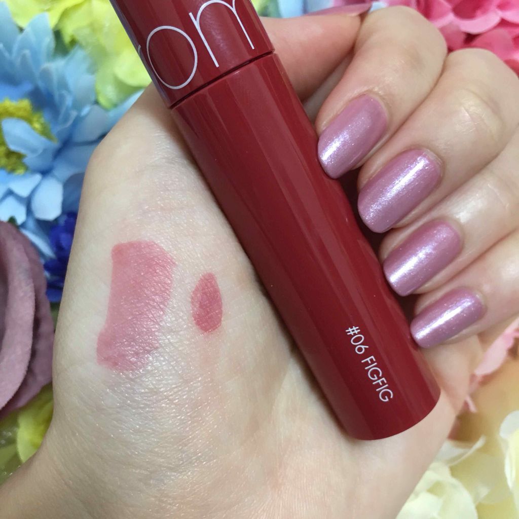 ジューシーラスティングティント/rom&nd/リップティントを使ったクチコミ（3枚目）