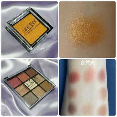 UR GLAM　BLOOMING EYE COLOR PALETTE/U R GLAM/アイシャドウパレットを使ったクチコミ（2枚目）