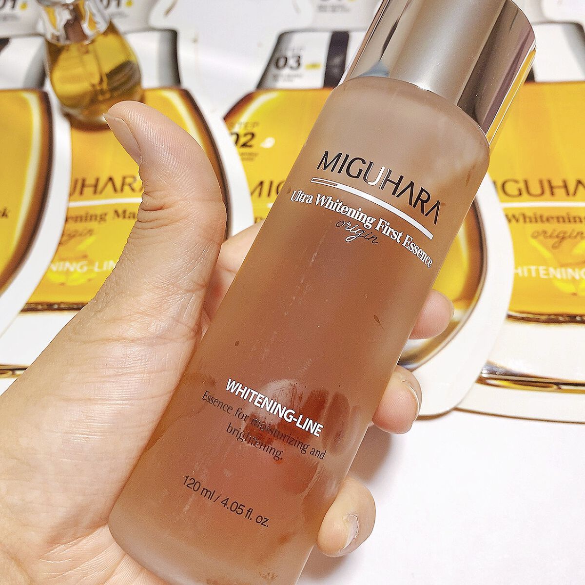 Big3 Step Whitening Mask Pack/MIGUHARA/シートマスク・パックを使ったクチコミ(4枚目)