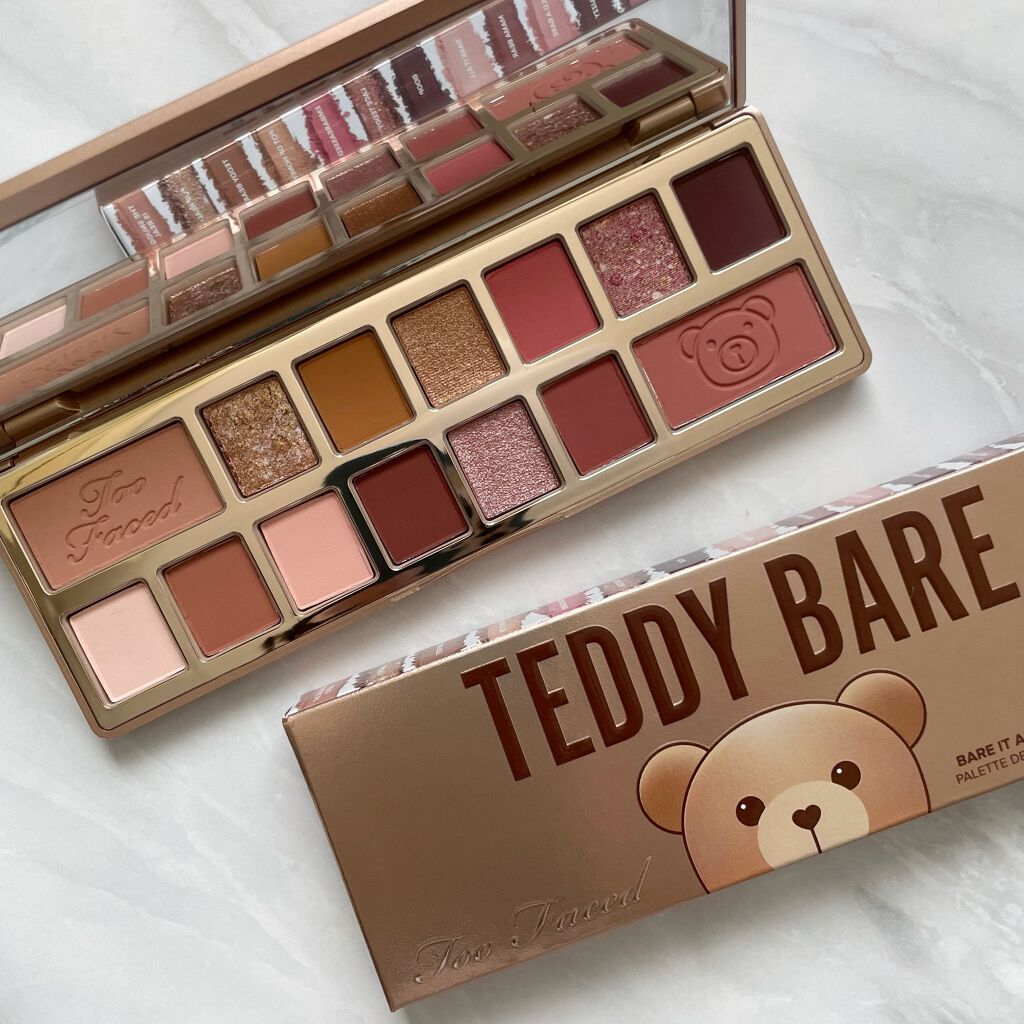 テディ ベア アイシャドウ パレット/Too Faced/アイシャドウパレットを使ったクチコミ(1枚目)