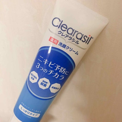 薬用洗顔フォーム しっかりタイプ/クレアラシル/洗顔フォームを使ったクチコミ(1枚目)