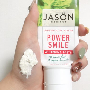 STRENGTHENING TOOTHPASTE/JASON(ジェイソン)/歯磨き粉を使ったクチコミ（2枚目）