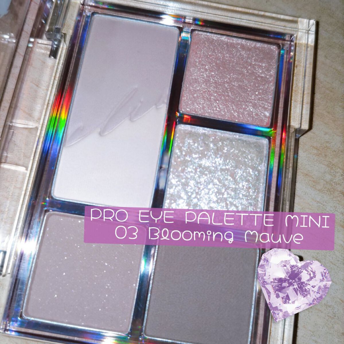 プロ アイパレット ミニ/CLIO/アイシャドウパレットを使ったクチコミ（1枚目）