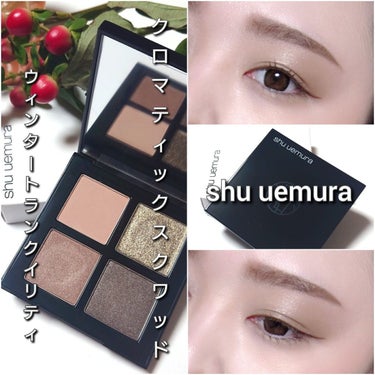 クロマティックス クワッド/shu uemura/パウダーアイシャドウを使ったクチコミ（7枚目）