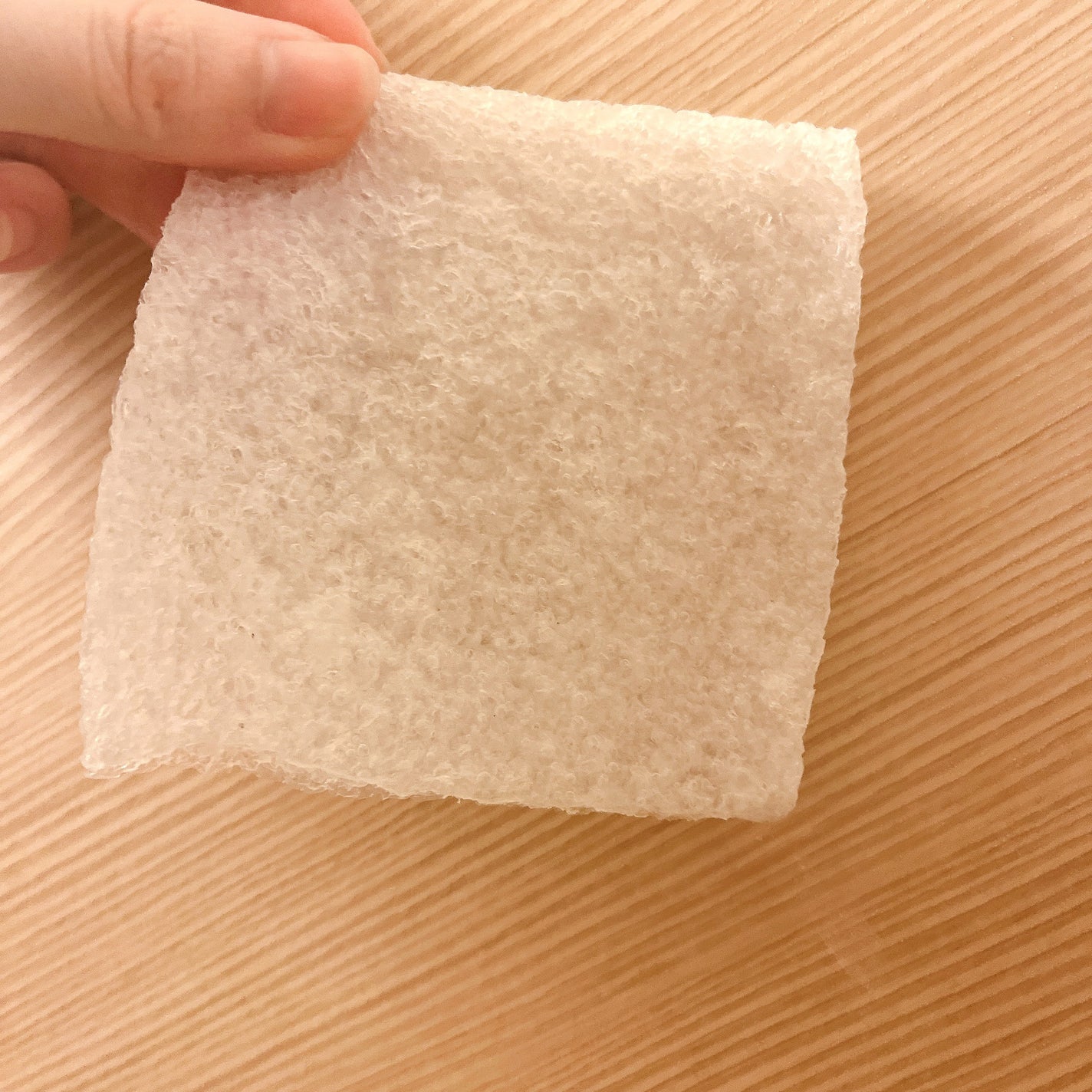 こんにゃくスポンジシート -天女の羽衣-/ナチュラブ/その他スキンケアグッズを使ったクチコミ(4枚目)