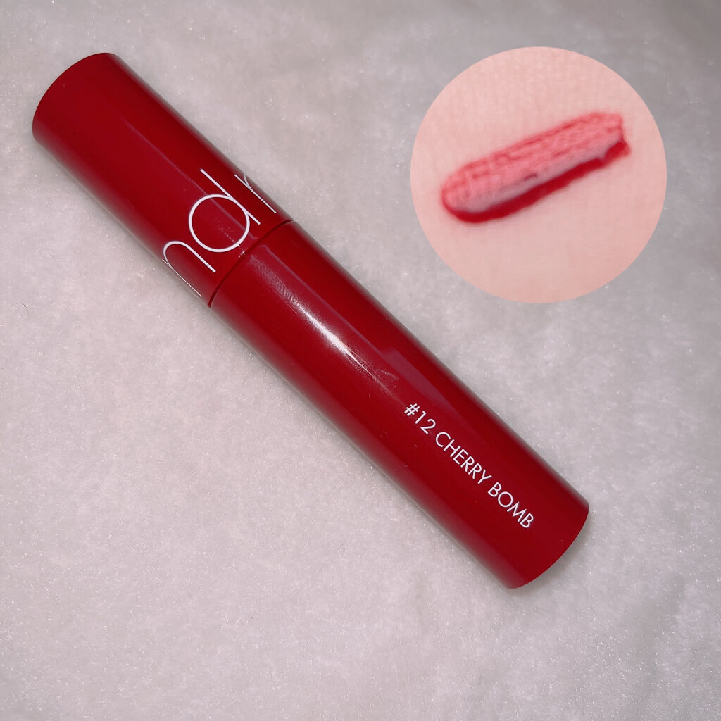 ジューシーラスティングティント/rom&nd/リップティントを使ったクチコミ（1枚目）