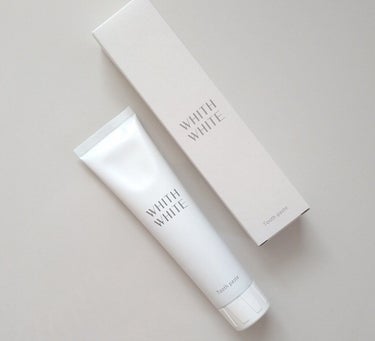 WHITH WHITE 歯磨き粉のクチコミ「日本生まれの化粧品を幅広く扱う「WHITH WHITE」の薬用ホワイトニング歯磨き粉♪

AL.....」（1枚目）