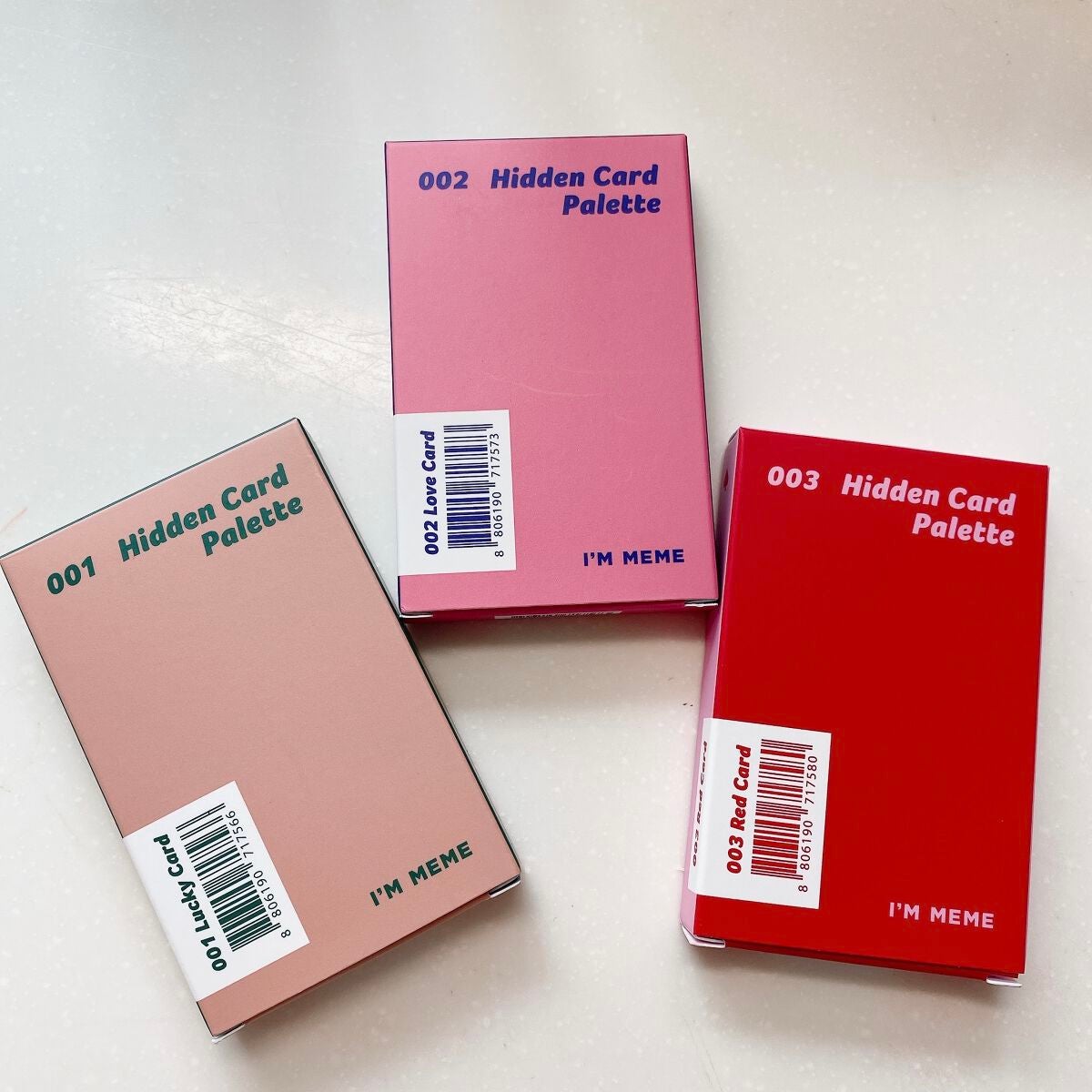 アイムヒドゥンカードパレット/i’m meme/アイシャドウパレットを使ったクチコミ(2枚目)