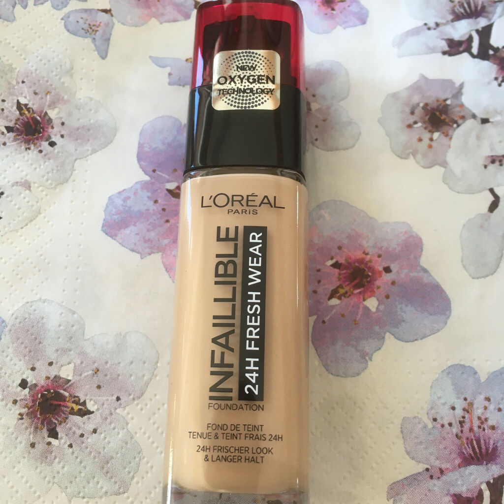 インファリブル フレッシュウェア ファンデーション/ロレアル パリ/リキッドファンデーションを使ったクチコミ（1枚目）