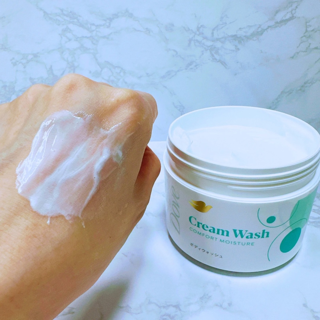 ダヴ クリームボディウォッシュ コンフォートモイスチャー/ダヴ/ボディソープを使ったクチコミ（2枚目）