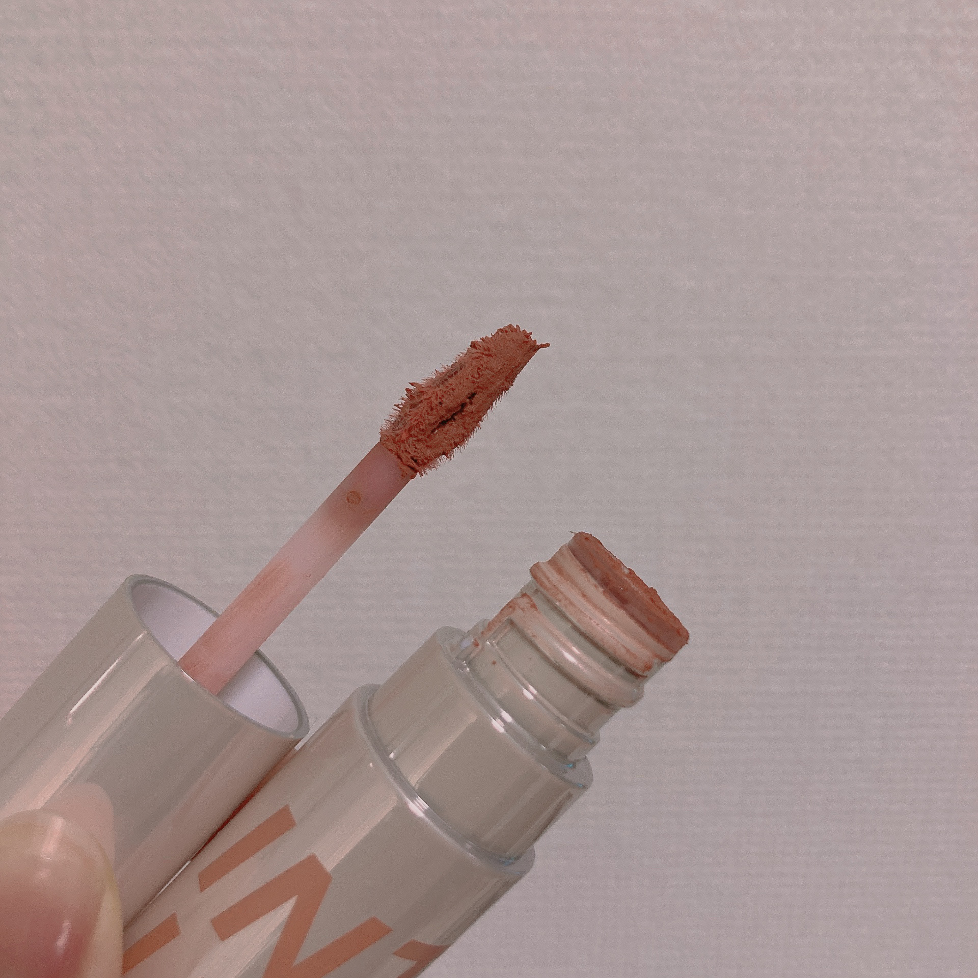 カスタマイズエアリーリップマッド/INTO U/口紅を使ったクチコミ（1枚目）