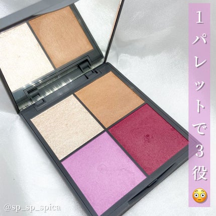 リッチグロウフェイスパレット/パルガントン/パウダーチークを使ったクチコミ(1枚目)