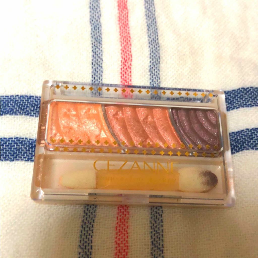 トーンアップアイシャドウ/CEZANNE/アイシャドウパレットを使ったクチコミ（1枚目）