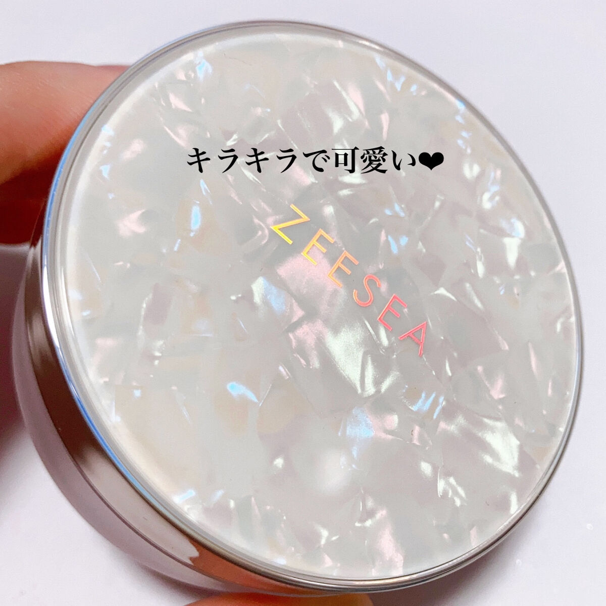 ZEESEA 「ゼロ」粉感皮脂コントロールルースパウダー J03 血色感ピンク/ZEESEA/ルースパウダーを使ったクチコミ（3枚目）