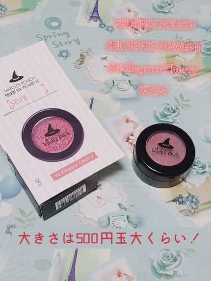 セルフィーフィックスピグメント/Witch's Pouch/単色アイシャドウを使ったクチコミ(2枚目)