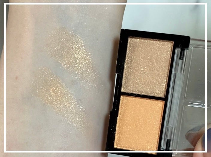 シルキーアイシャドウ/U R GLAM/アイシャドウパレットを使ったクチコミ(3枚目)