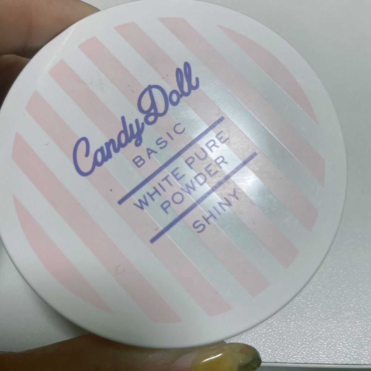 ホワイトピュアパウダー<シャイニー>/CandyDoll/ルースパウダーを使ったクチコミ(1枚目)
