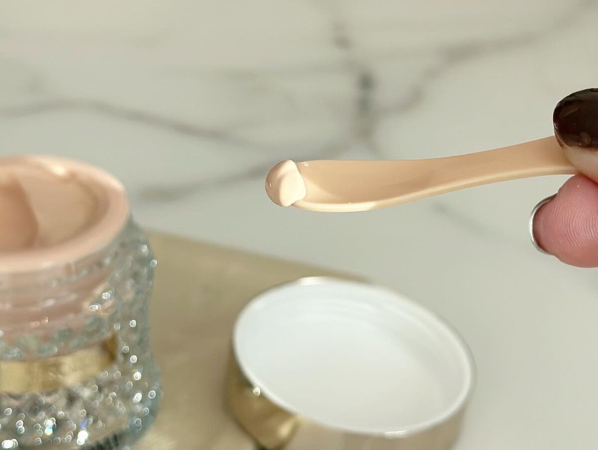 アプソリュ タン サブリムエッセンス クリーム /LANCOME/クリーム・エマルジョンファンデーションを使ったクチコミ（2枚目）