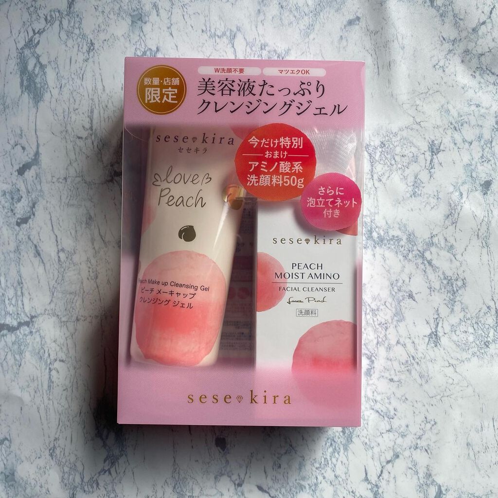 ピーチ モイスト アミノ フェイシャル クレンザー/セセキラ /洗顔フォームを使ったクチコミ(7枚目)