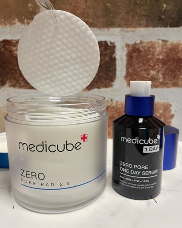 ゼロ毛穴パッド2.0/MEDICUBE/拭き取り化粧水を使ったクチコミ（1枚目）