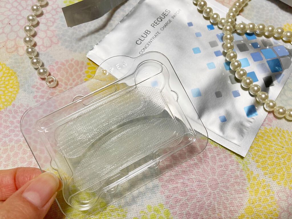 リクエス コンセントレート チャージ パッチ/クラブ/シートマスク・パックを使ったクチコミ（2枚目）