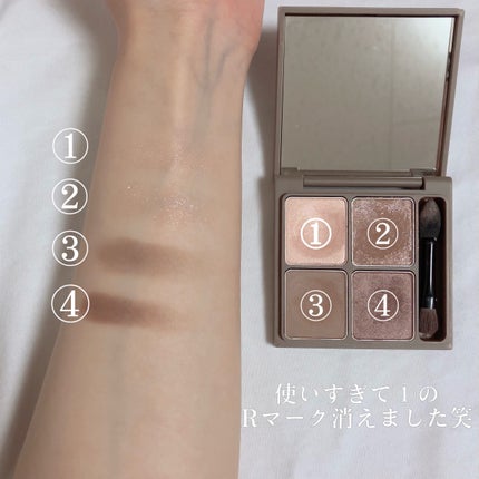 インザミラーアイパレット/Ririmew/アイシャドウパレットを使ったクチコミ(2枚目)
