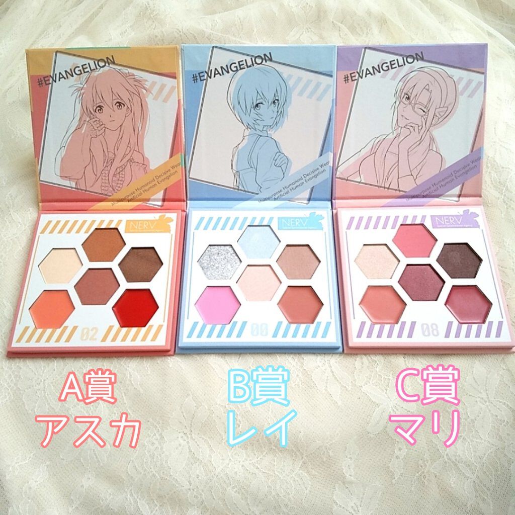 一番コフレ エヴァンゲリオン A賞 式波 アスカ・ラングレー メイクパレット/BANDAI SPIRITS/マルチパレットを使ったクチコミ(2枚目)