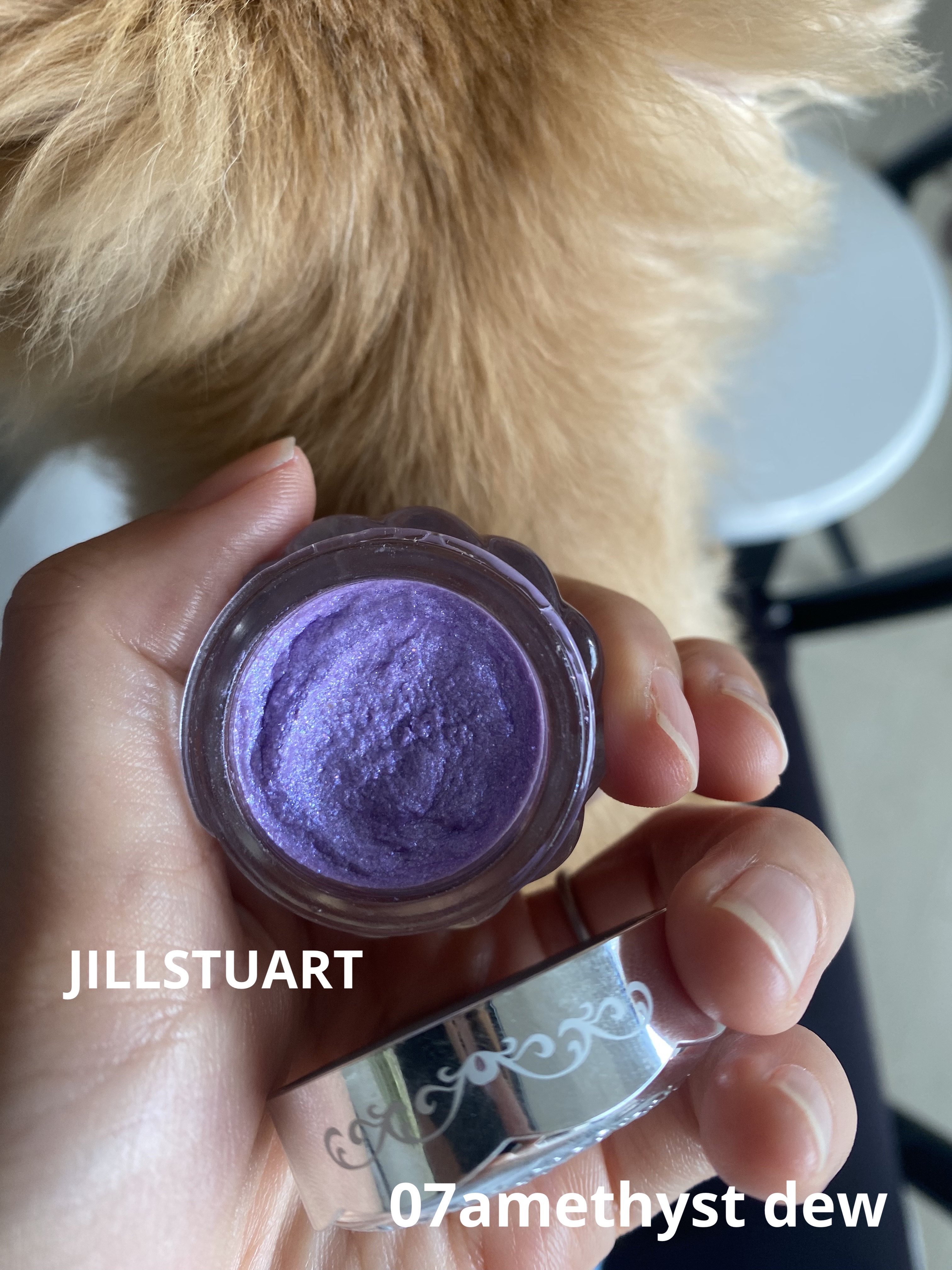 ジルスチュアート ジェリーアイカラー 07 amethyst dew/JILL STUART/ジェル・クリームアイシャドウを使ったクチコミ（1枚目）