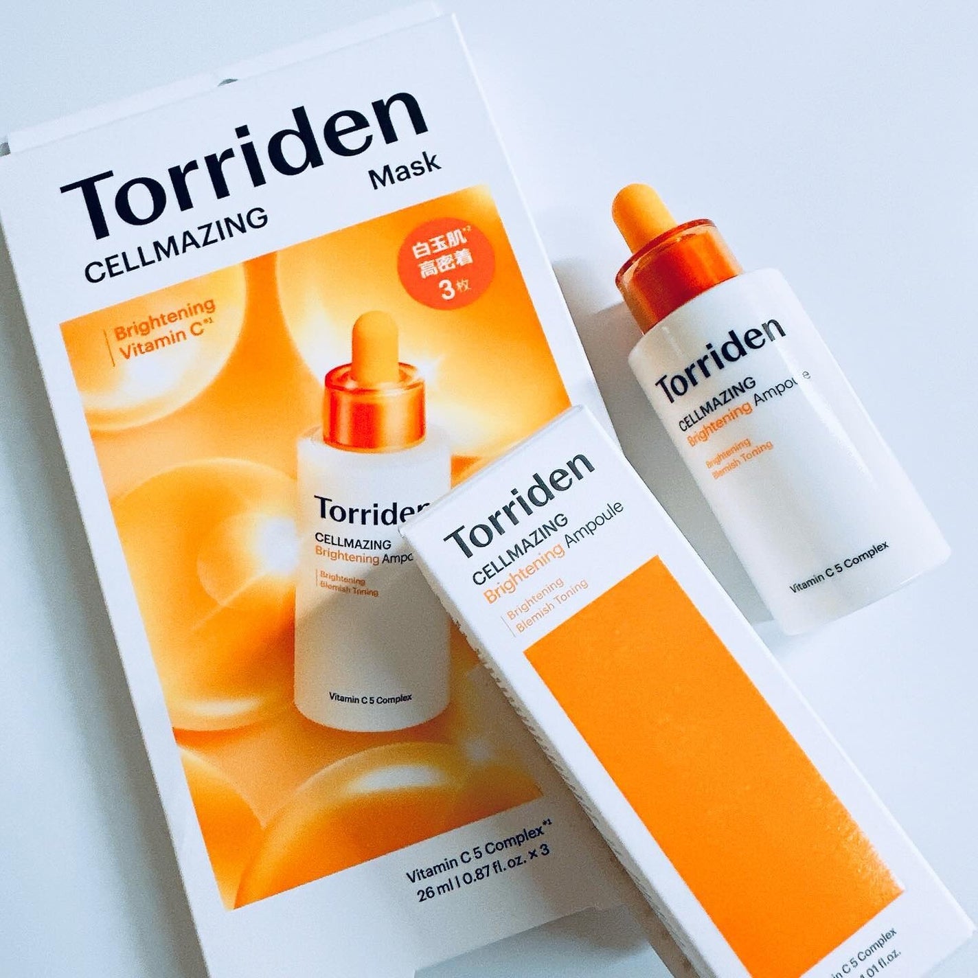 セルメイジング ビタC ブライトニングマスク/Torriden/シートマスク・パックを使ったクチコミ(5枚目)