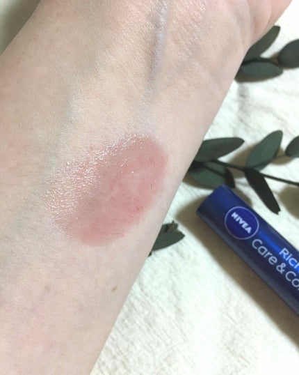 ニベア リッチケア&カラーリップ ボルドー/ニベア/リップクリームを使ったクチコミ(3枚目)