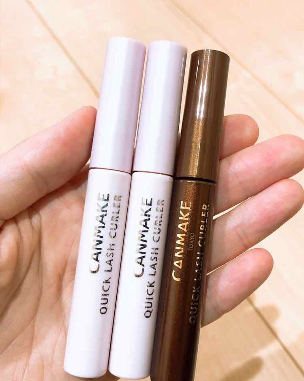 クイックラッシュカーラー/キャンメイク/マスカラ下地を使ったクチコミ(3枚目)