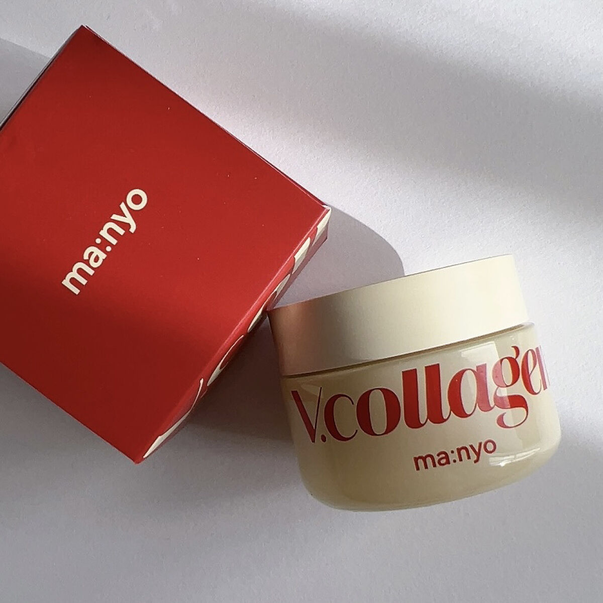  Vコラーゲン ハートフィット クリーム/manyo/フェイスクリームを使ったクチコミ（1枚目）