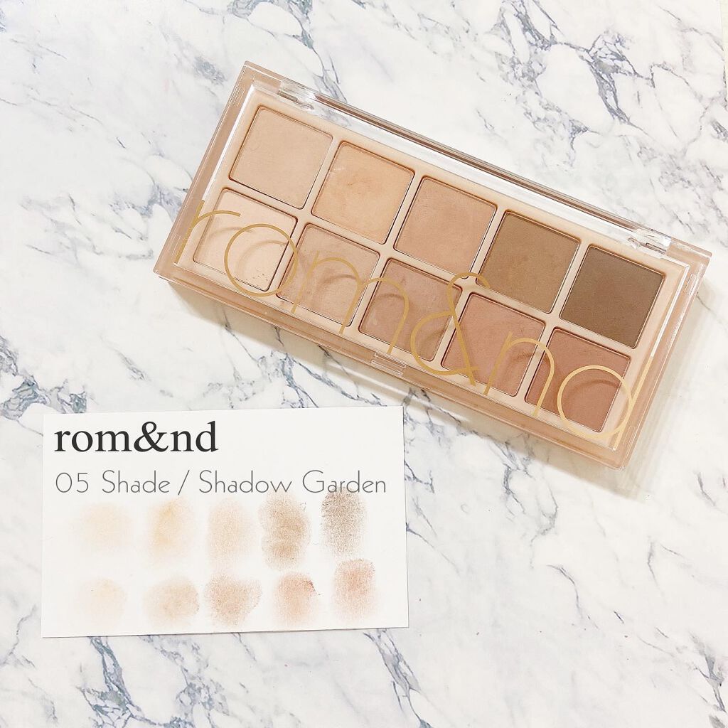 ベターザンパレット/rom&nd/アイシャドウパレットを使ったクチコミ(1枚目)