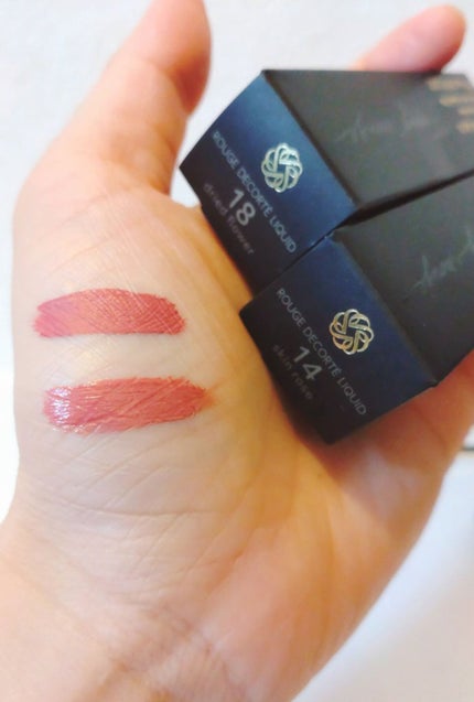 ルージュ デコルテ/DECORTÉ/口紅を使ったクチコミ(4枚目)