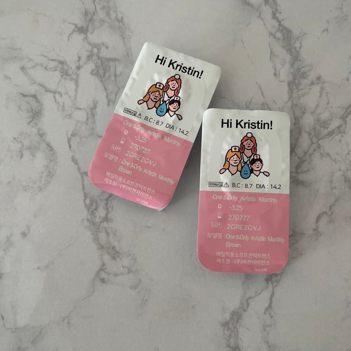 One & Only Kristin/Hapa kristin/カラーコンタクトレンズを使ったクチコミ(3枚目)