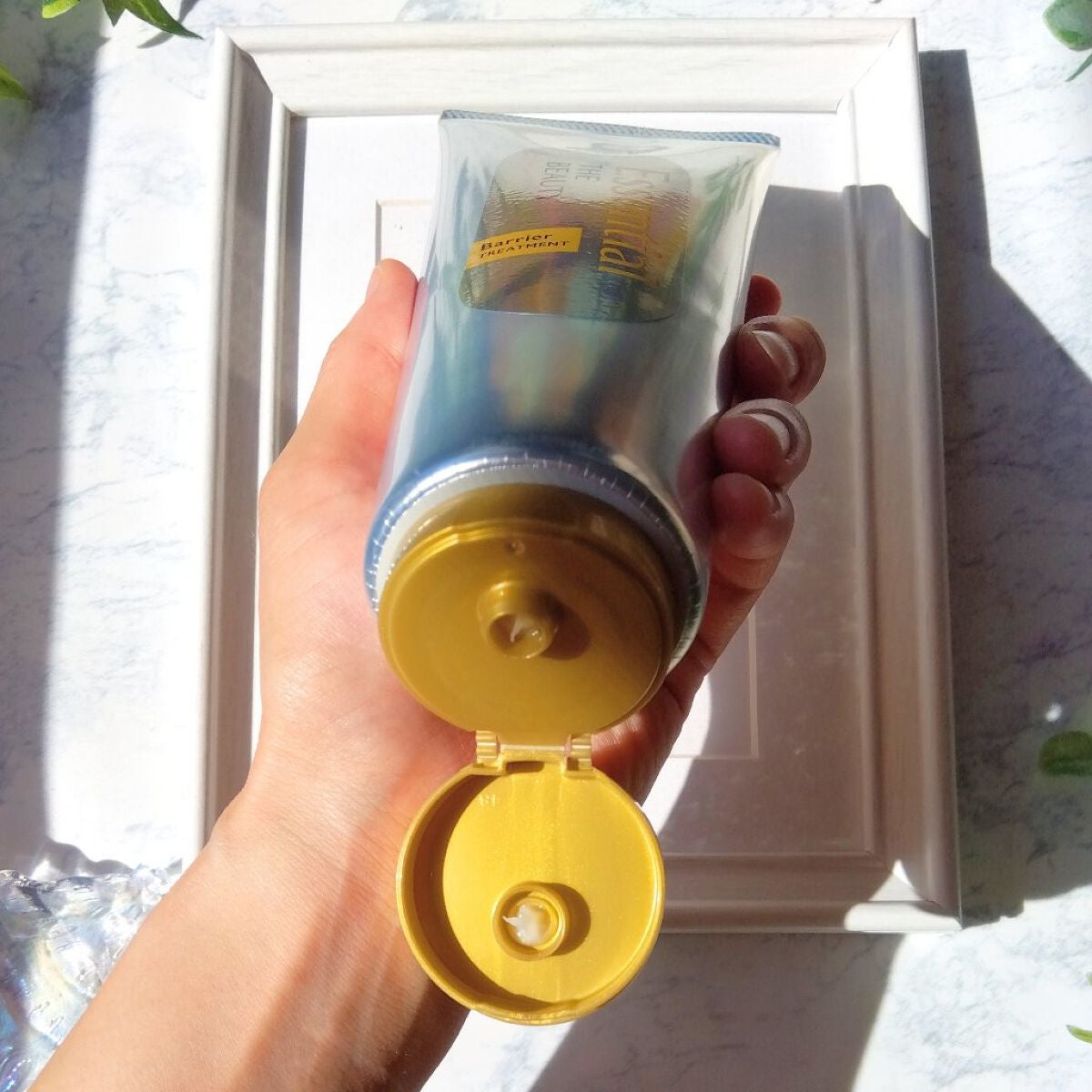 髪のキメ美容バリアトリートメント/エッセンシャル/洗い流すヘアトリートメントを使ったクチコミ(3枚目)