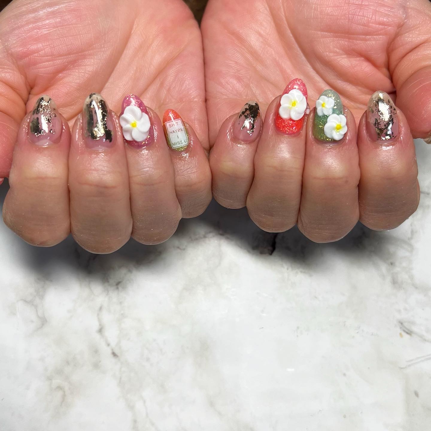 #夏ネイル,#ネイル,#ニュアンスネイル,#スカルプネイル,#ジェルネイル,#ママネイル,#ギャルネイル,#大人ネイル,#派手ネイル,#ネイル,#城陽ネイル,#京都ネイル,#大阪ネイル,#奈良ネイルのネイルデザイン