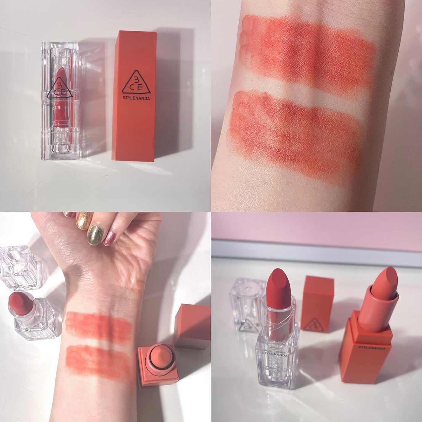 3CE スクエア ミニ ハンドミラー/3CE/その他化粧小物を使ったクチコミ(3枚目)