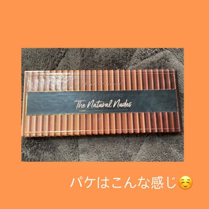 ボーン ディス ウェイ ザ ナチュラル ヌード アイシャドウ パレット/Too Faced/アイシャドウパレットを使ったクチコミ(2枚目)