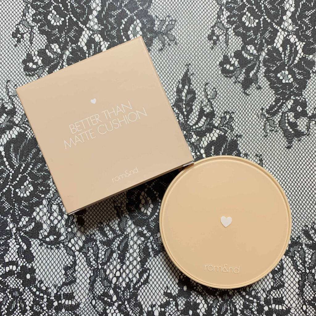ベターザンマットクッション/rom&nd/クッションファンデーションを使ったクチコミ（1枚目）