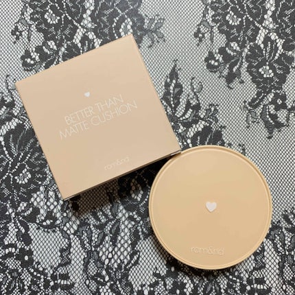 ベターザンマットクッション/rom&nd/クッションファンデーションを使ったクチコミ(1枚目)