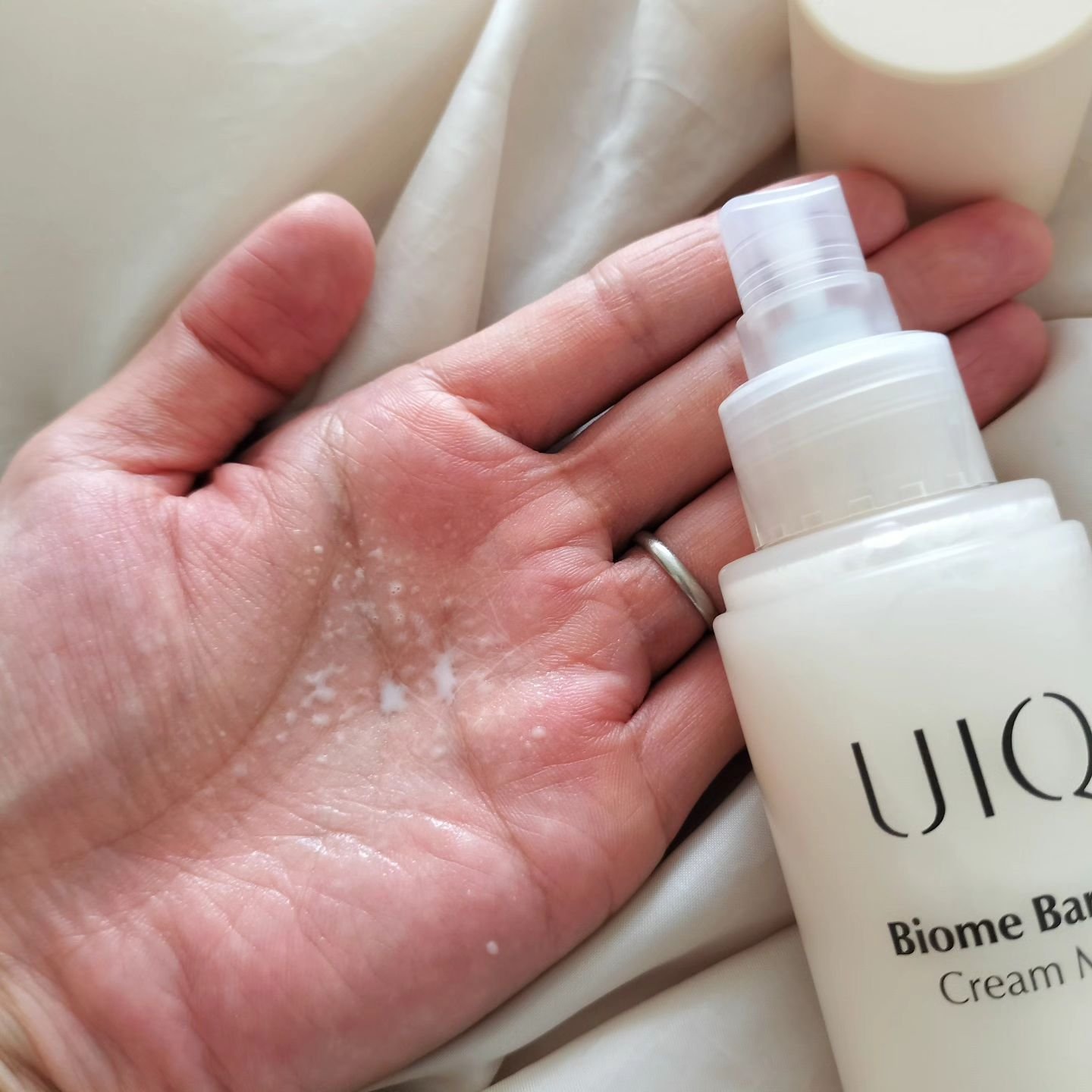 バイオームバリア クリームミスト/UIQ/ミスト状化粧水を使ったクチコミ（2枚目）