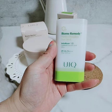 バイオームバリアコラーゲンファーミングクレンジングバーム/UIQ/クレンジングバームを使ったクチコミ(5枚目)