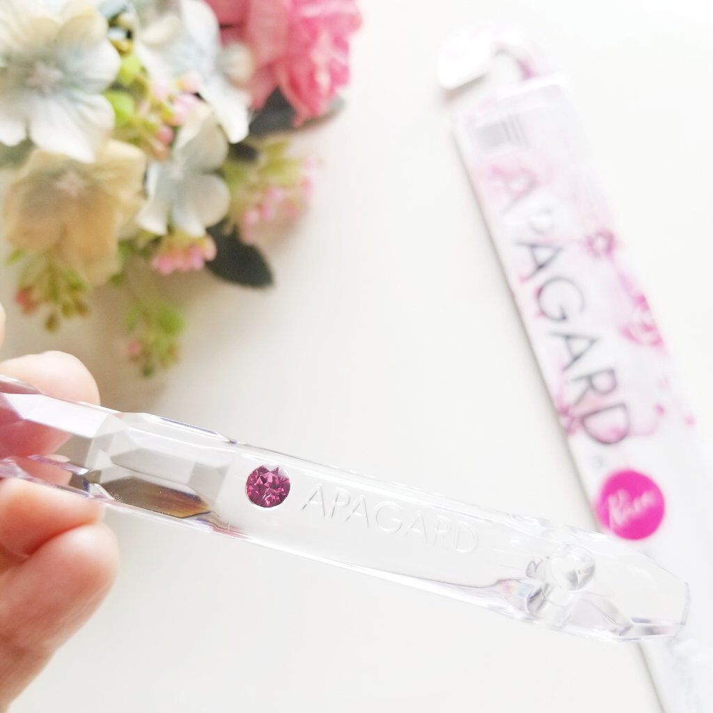 アパガードクリスタル歯ブラシ/アパガード/歯ブラシを使ったクチコミ(3枚目)