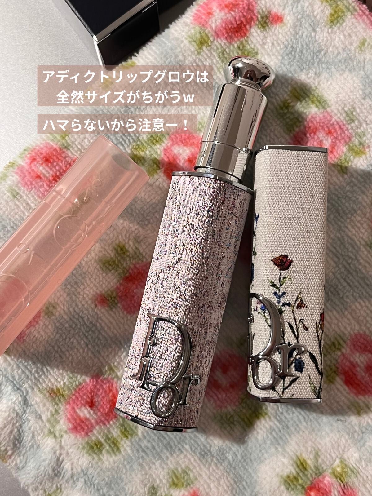 Dior アディクト リップスティックケース+アディクト リップグロウ 001