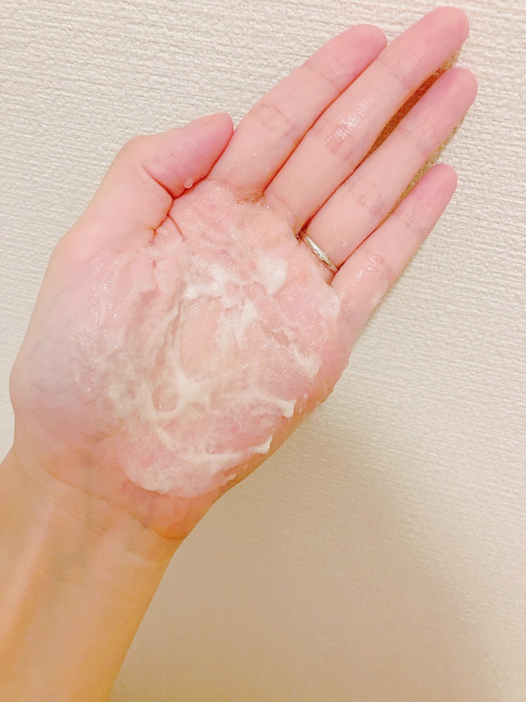 マンナンジェリーハイドロウォッシュ/PLUEST/洗顔料を使ったクチコミ（3枚目）